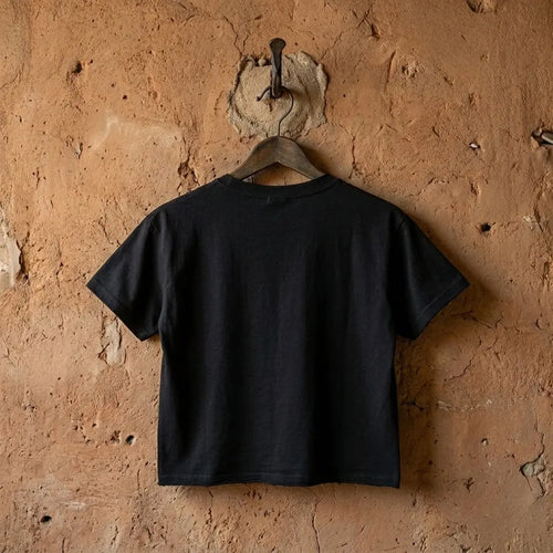 Guts Gets Flowers — Guts Black Boxy Vintage Tee Kawaii