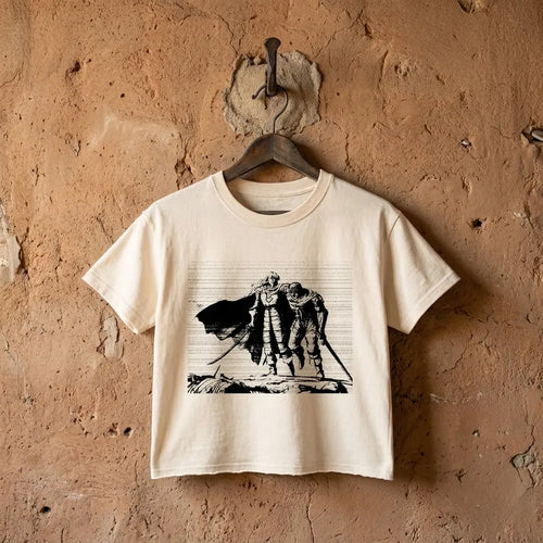 The Wound & The Wing - Guts x Griffith Boxy Vintage Tee Kawaii
